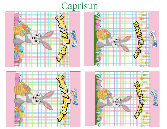 Editable Easter CapriSun